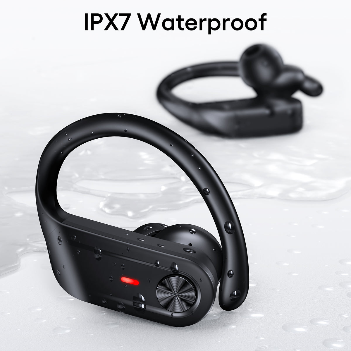 TAGRY Hybrid Active Noise Cancelling Wireless Ear Buds 80 Hrs Playtime Hi-Res Stereo Quality Bluetooth Earbuds with Transparency Mode Headphones Bluetooth Earhooks ANC Earphones for Work